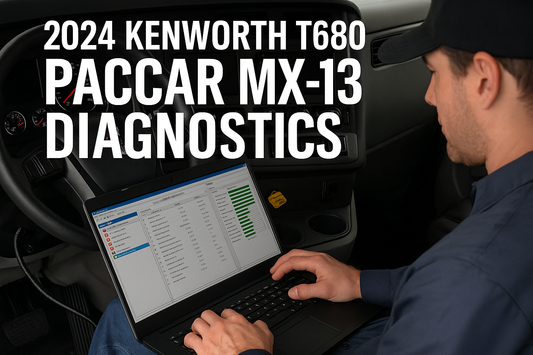 How to Diagnose a 2024 Kenworth T680 with a Diesel Laptop – Step-by-Step Guide