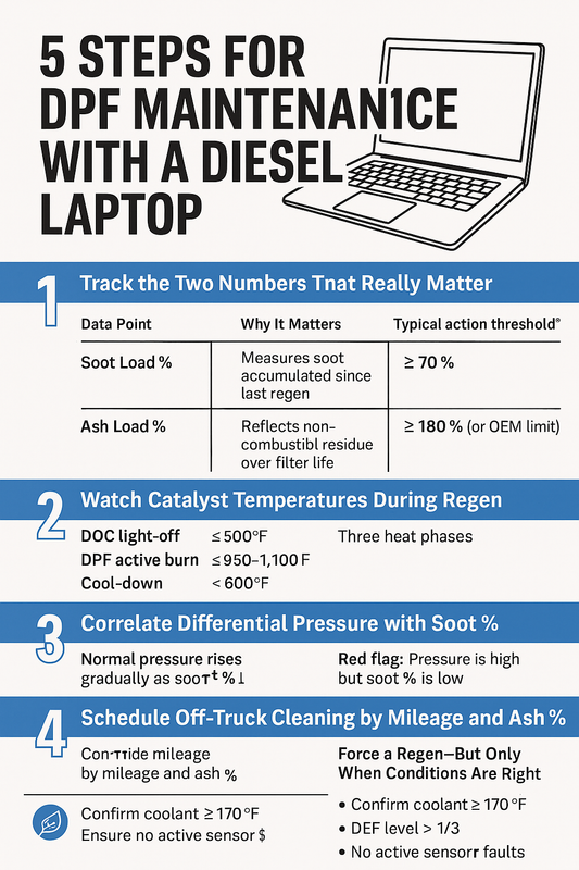 Optimizing DPF Maintenance – Using Diagnostic Data to Avoid Costly Replacements