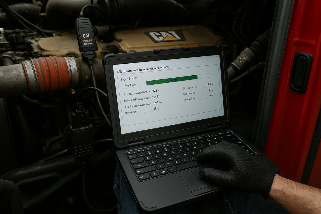 CAT Diesel Regens Explained: How to Perform a DPF Regen Safely and Effectively