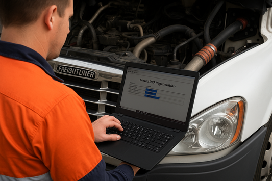 How to Force a DPF Regen on a Freightliner with Detroit DD15 (Step-by-Step)