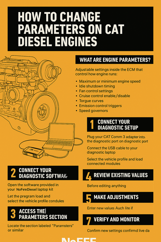 Changing Parameters on CAT Diesel Engines — What You Need to Know