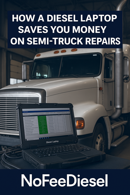 How a Diesel Laptop Saves You Big on Semi-Truck Repair Costs