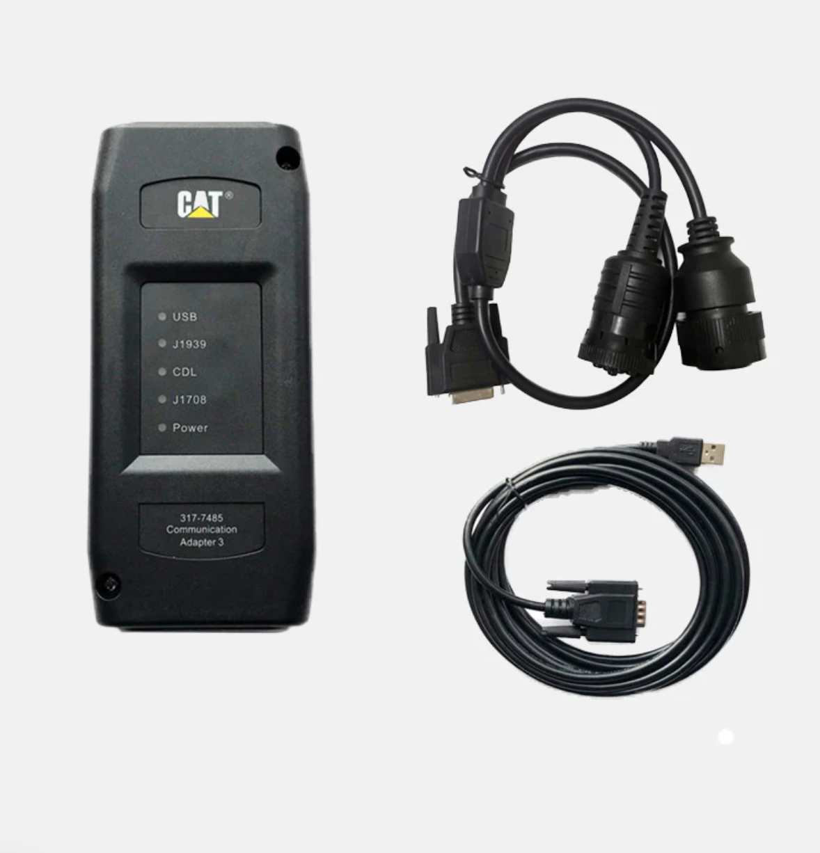 CAT Comm 3 Adapter – OEM Diagnostic Interface for CAT Software | Heavy Equipment & Truck Compatible