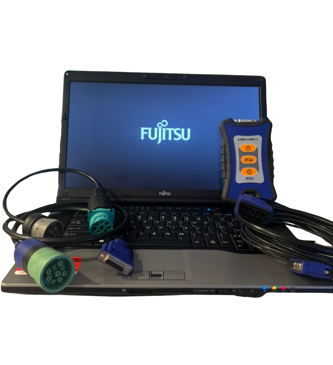 Diesel Diagnostic Laptop Scanner - Heavy Duty Software Trucks Off-Road