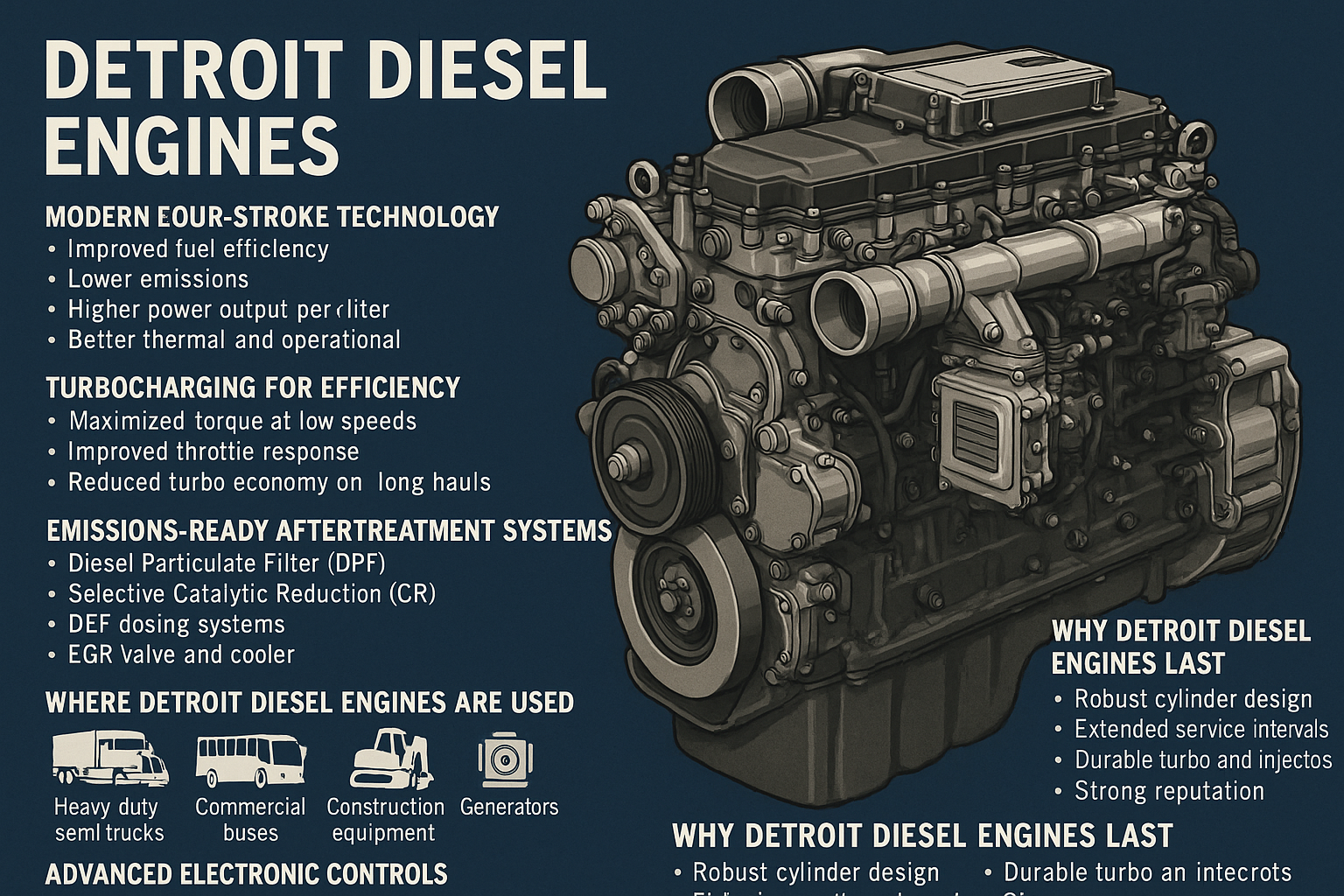 Detroid Engine Detroit Diesel Engines: What Makes Them a Leader in Heavy-Duty Perform ...