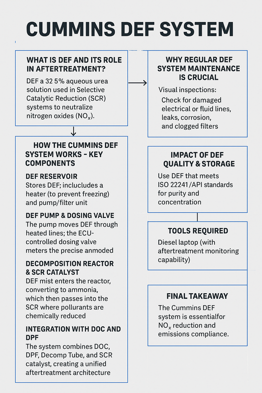 Cummins DEF System Explained – How It Works & Why It Matters