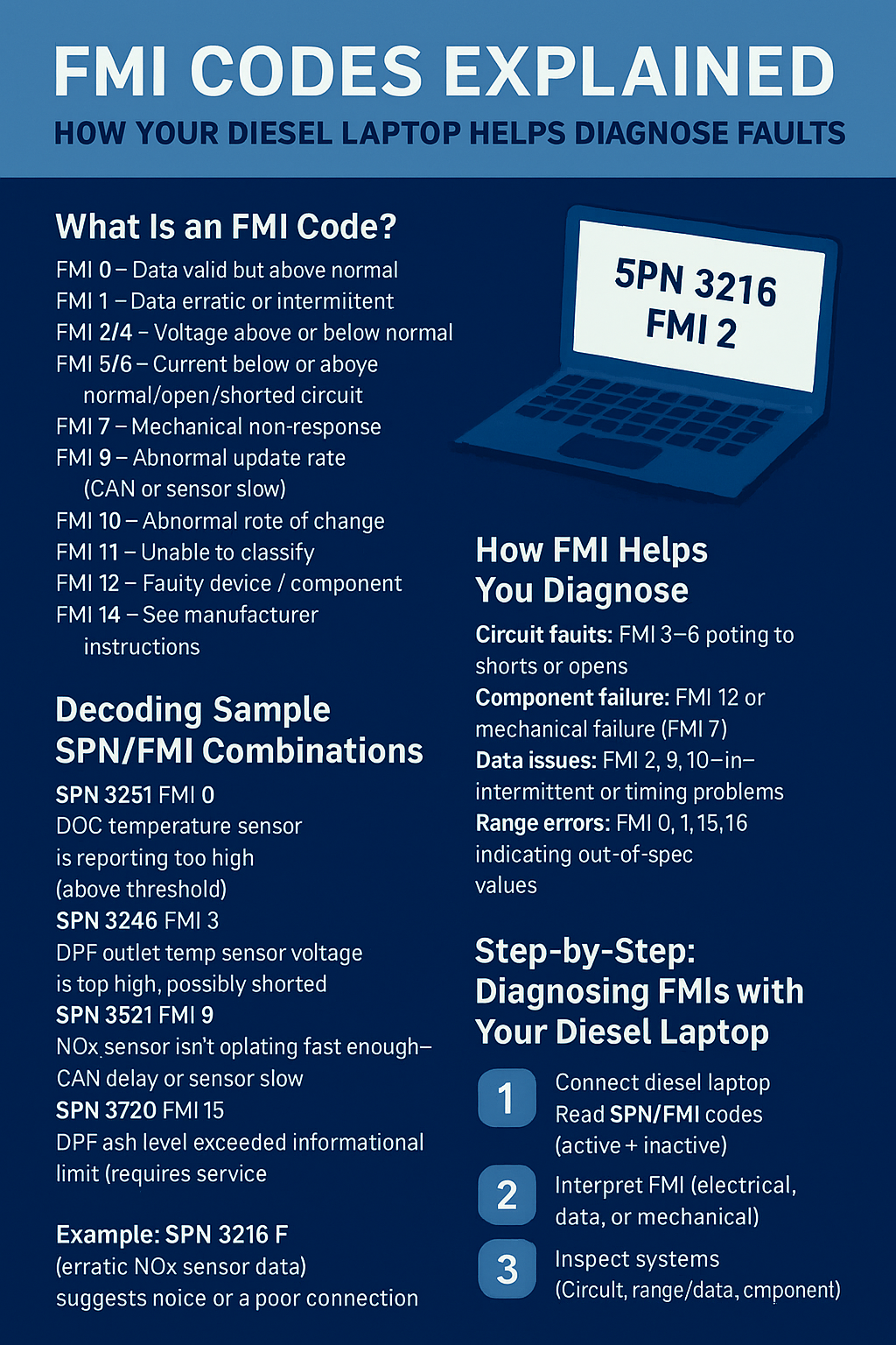 FMI Codes Explained: How Your Diesel Laptop Helps Diagnose Faults