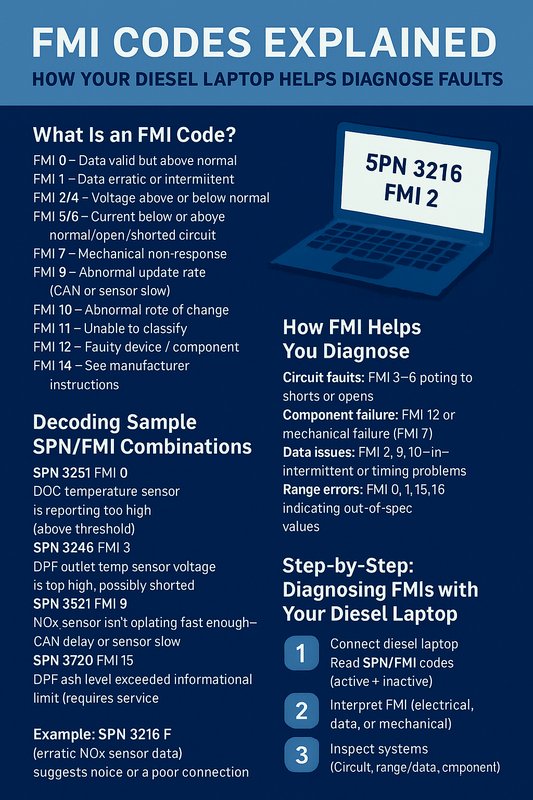 FMI Codes Explained: How Your Diesel Laptop Helps Diagnose Faults