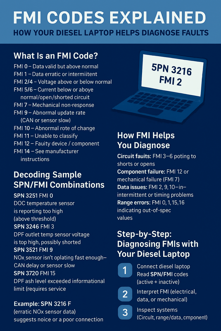 FMI Codes Explained: How Your Diesel Laptop Helps Diagnose Faults ...