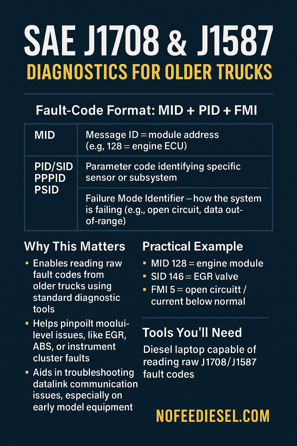 Introduction to SAE J1587 / J1708 Truck Datalink Protocols – A Technician’s Primer