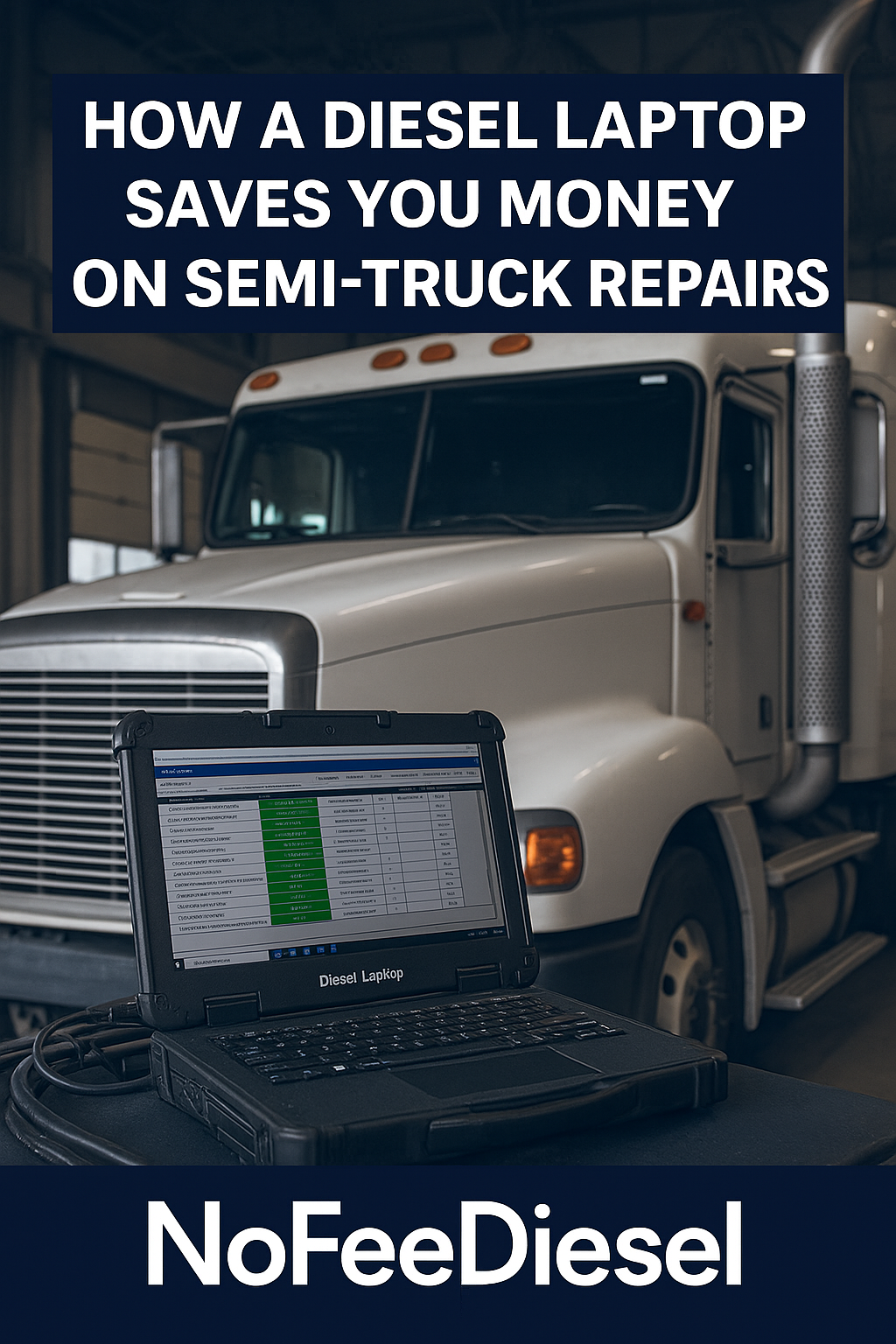 How a Diesel Laptop Saves You Big on Semi-Truck Repair Costs