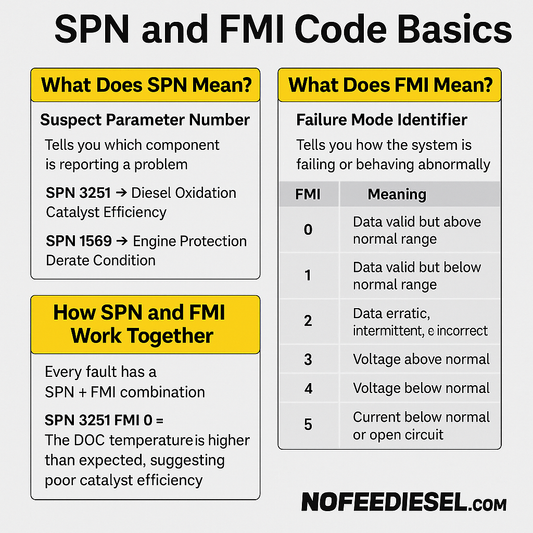 SPN FMI Fault Codes Explained – What Diesel Technicians Need to Know